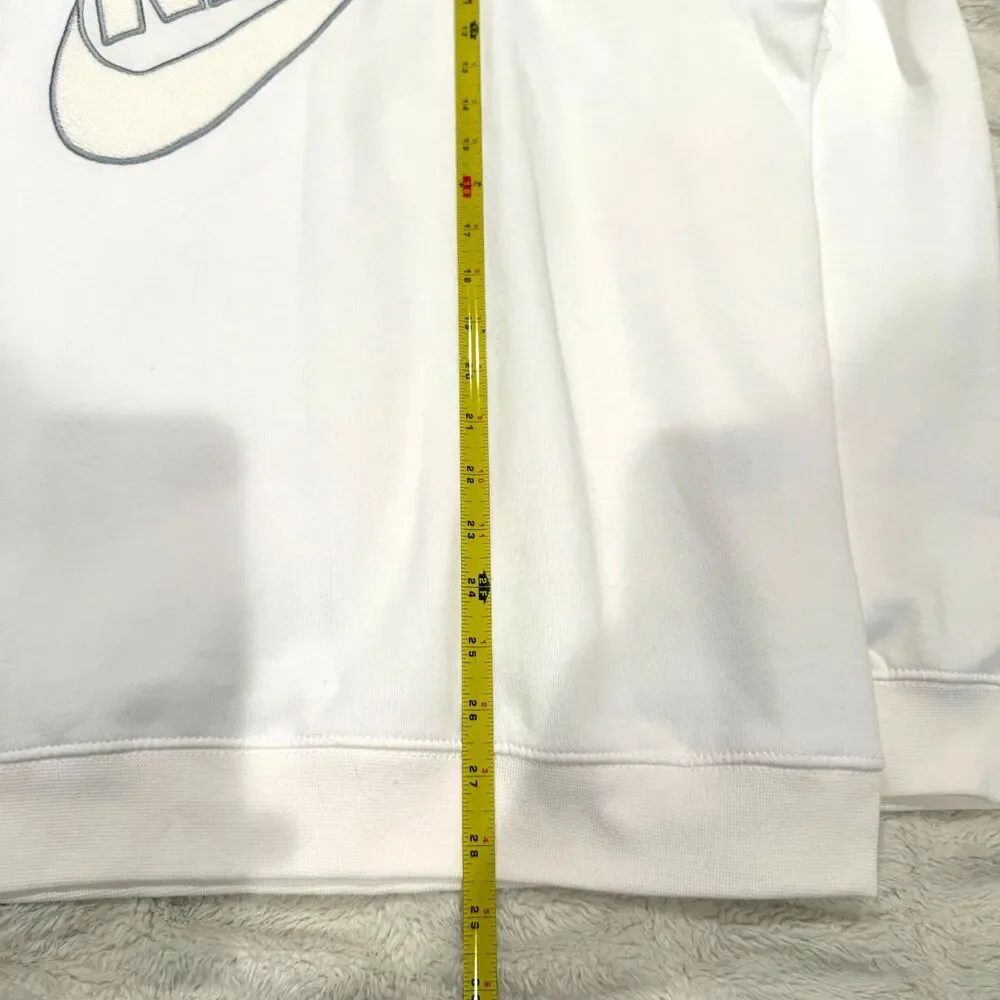 Nike Sportswear Club Fleece Oversized Logo Crewneck Sweatshirt - Large